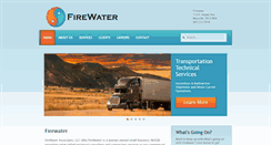 Desktop Screenshot of firewaterllc.com